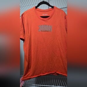 Jordan Men's Short Sleeve Tee in Vibrant Orange